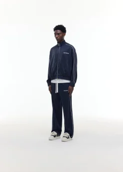 Best GLITTER PIPED TRACK PANTS Pants