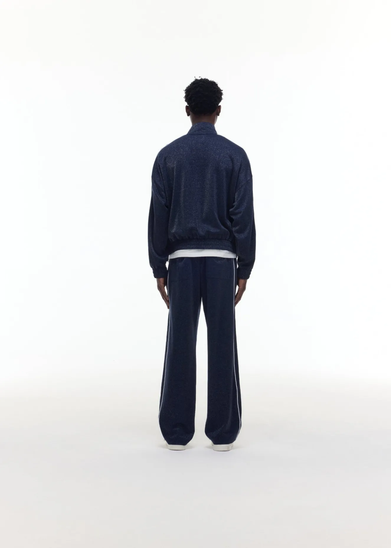 Best GLITTER PIPED TRACK PANTS Pants