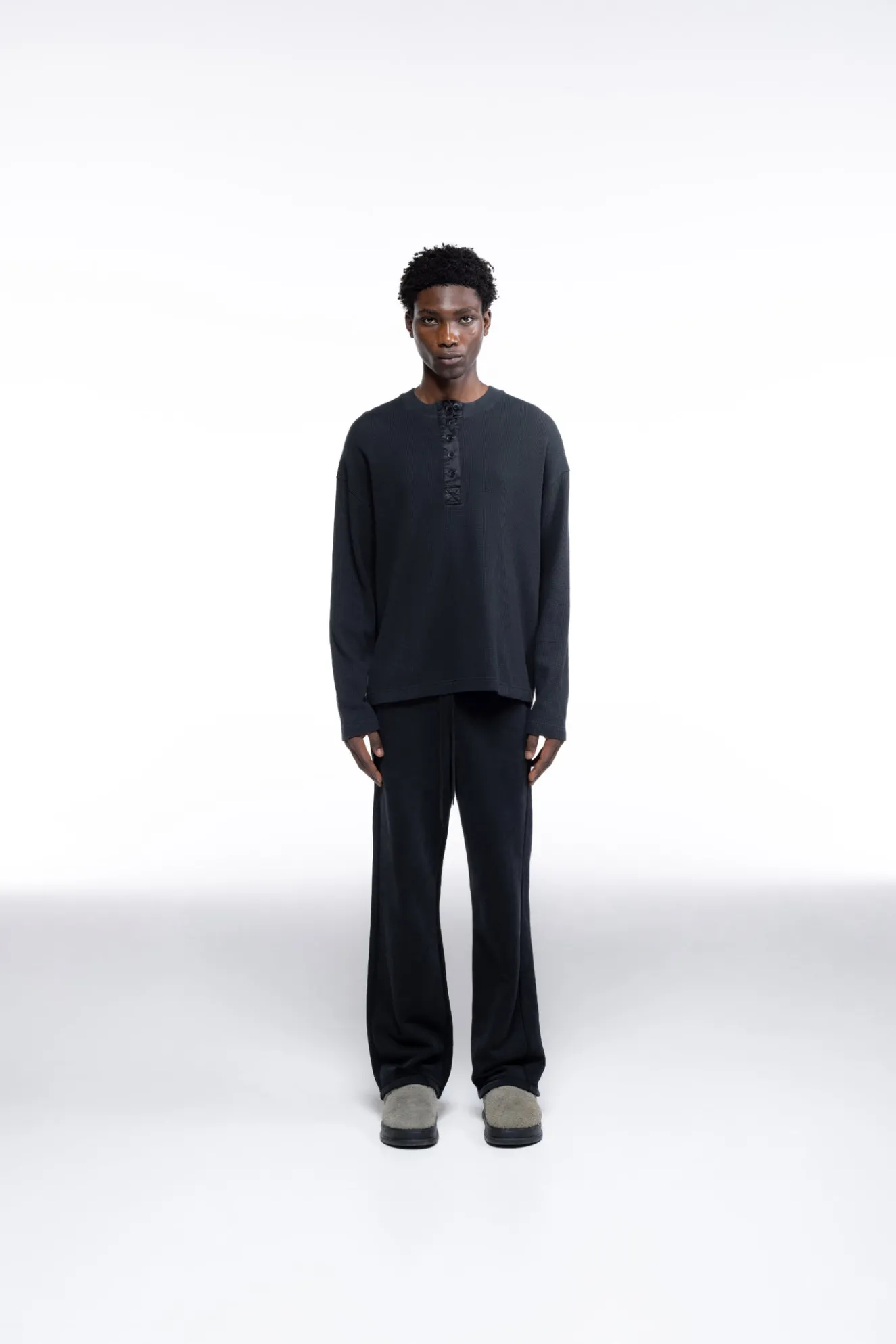HENLEY WAFFLE T-Shirts