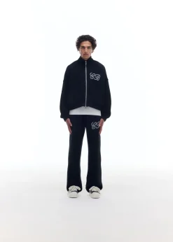 Sale KNITTED TRACK JACKET Outerwear|Knitwear