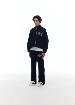 Sale KNITTED TRACK JACKET Outerwear|Knitwear