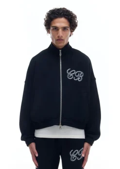 Sale KNITTED TRACK JACKET Outerwear|Knitwear