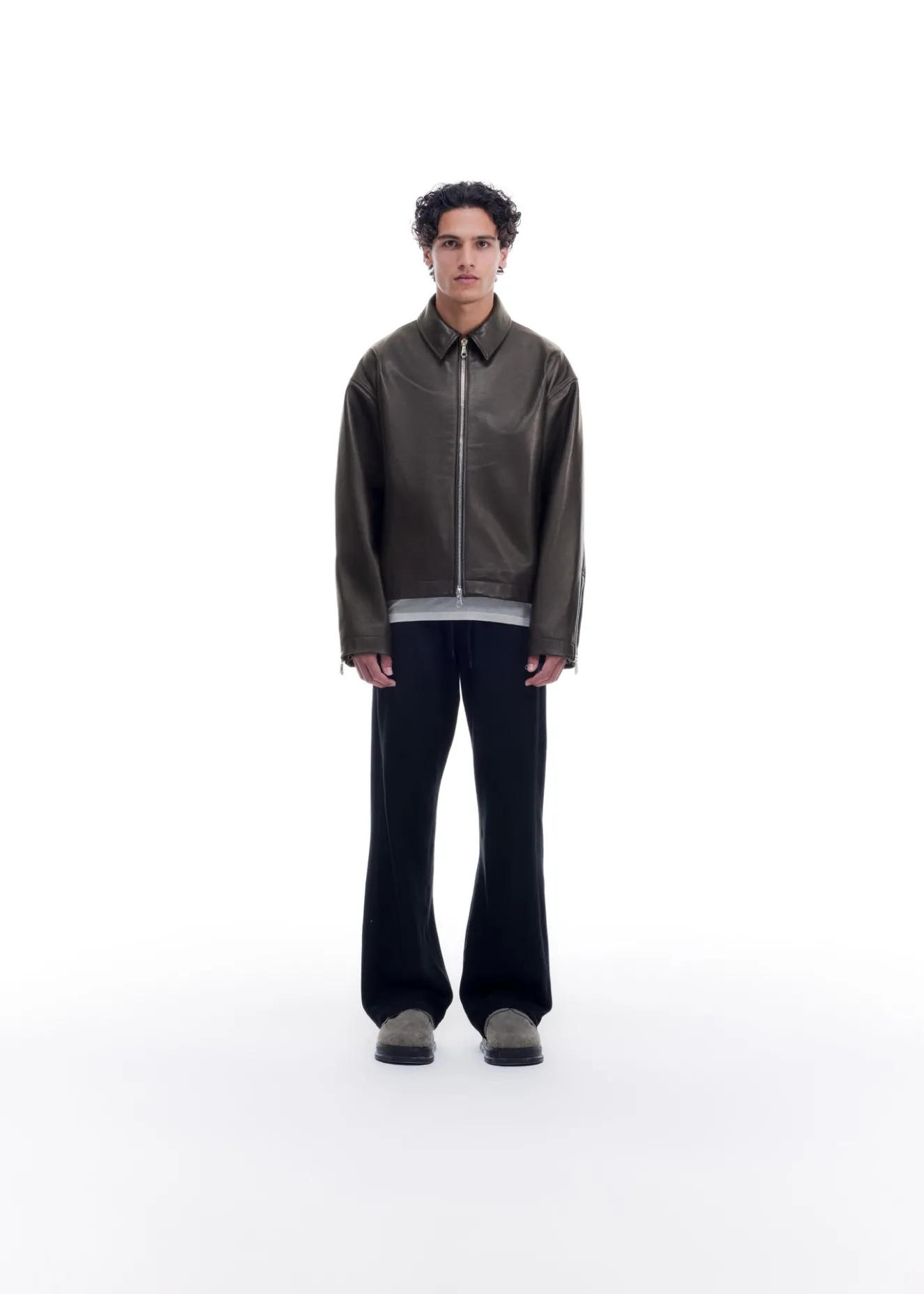 Online LIGHT LAMB LEATHER JACKET Leather|Outerwear
