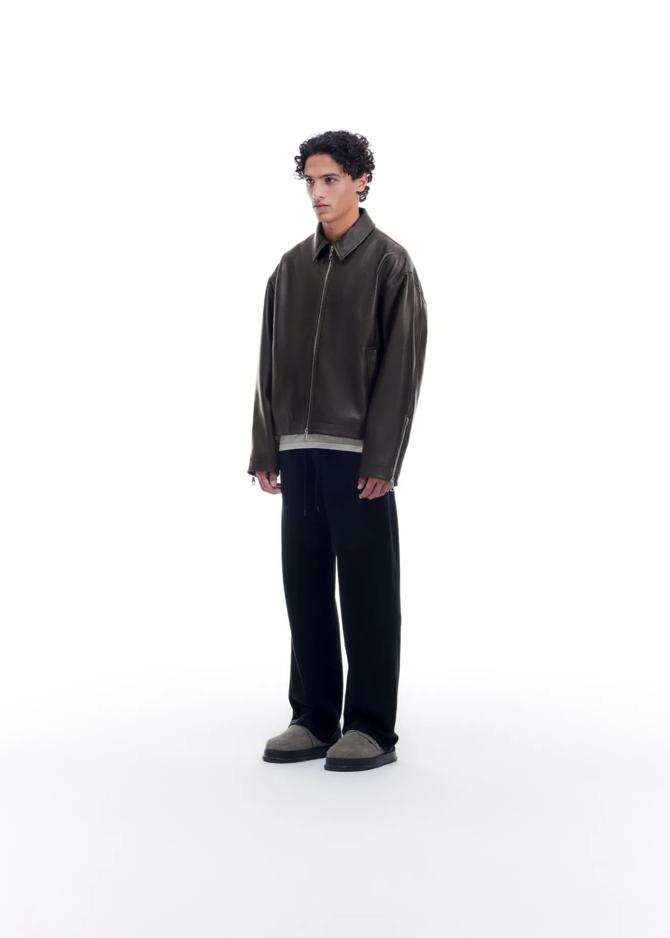 Online LIGHT LAMB LEATHER JACKET Leather|Outerwear