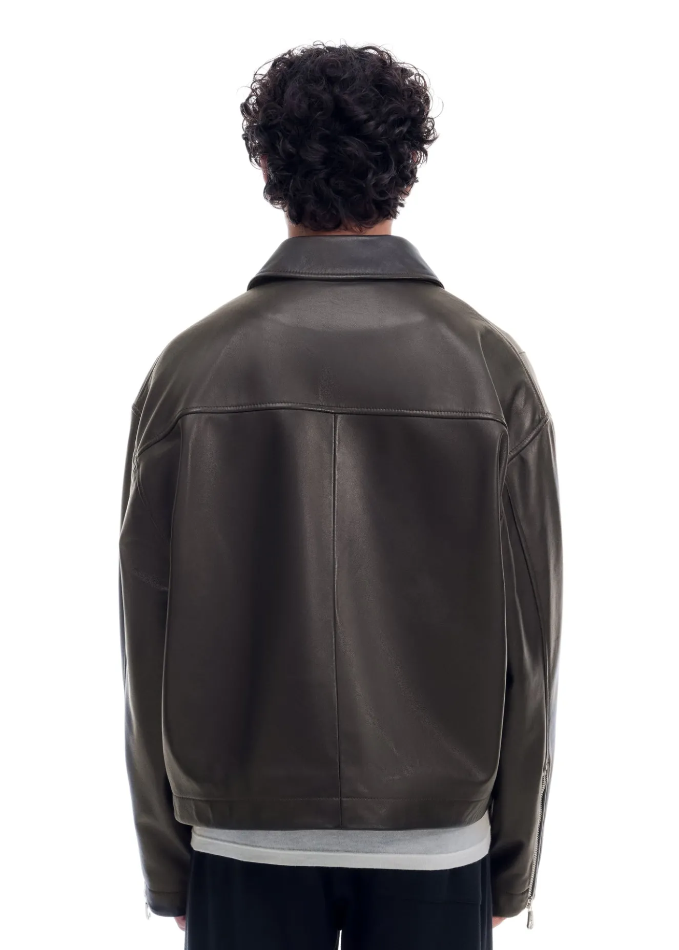 Online LIGHT LAMB LEATHER JACKET Leather|Outerwear