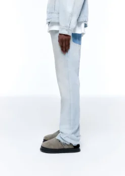 Outlet LIGHT WASH DENIM JEANS Denim