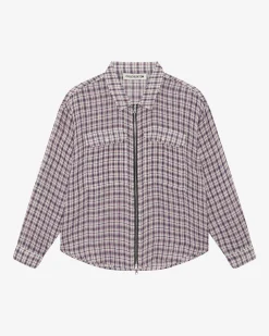 Best LINEN FLANNEL ZIPPED SHIRT Shirts