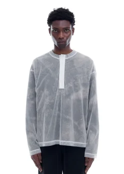 New MESH HENLEY T-Shirts