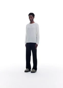 Clearance MINI EMBLEM SHEER LONG SLEEVE T-Shirts