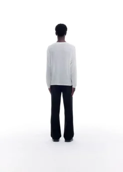 Clearance MINI EMBLEM SHEER LONG SLEEVE T-Shirts