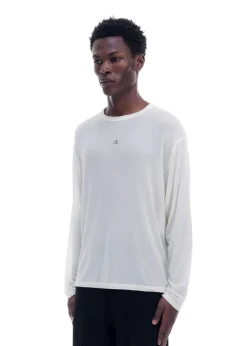 Clearance MINI EMBLEM SHEER LONG SLEEVE T-Shirts