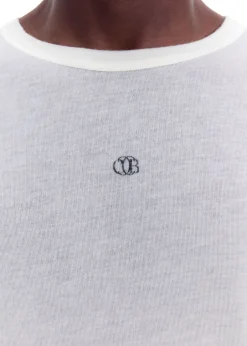 Clearance MINI EMBLEM SHEER LONG SLEEVE T-Shirts