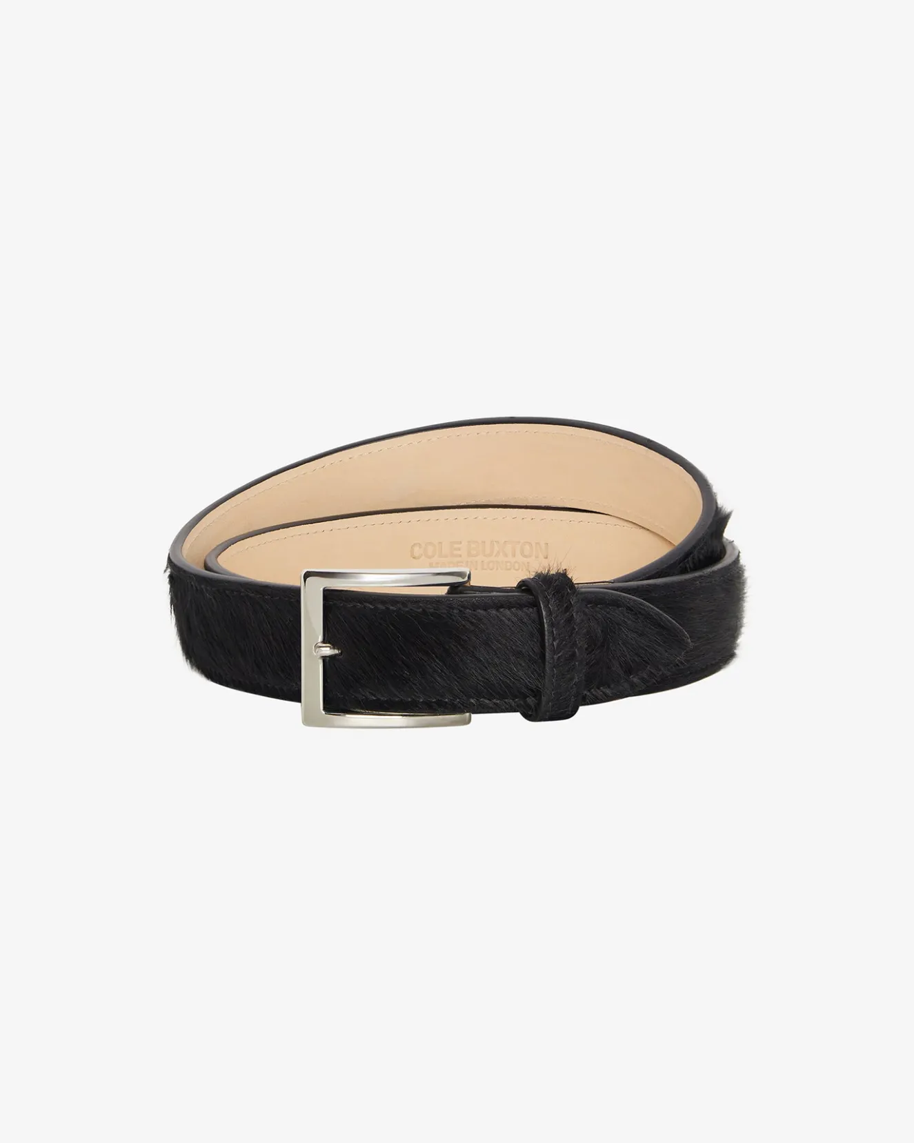 PONY HAIR BELT Accessories|Leather