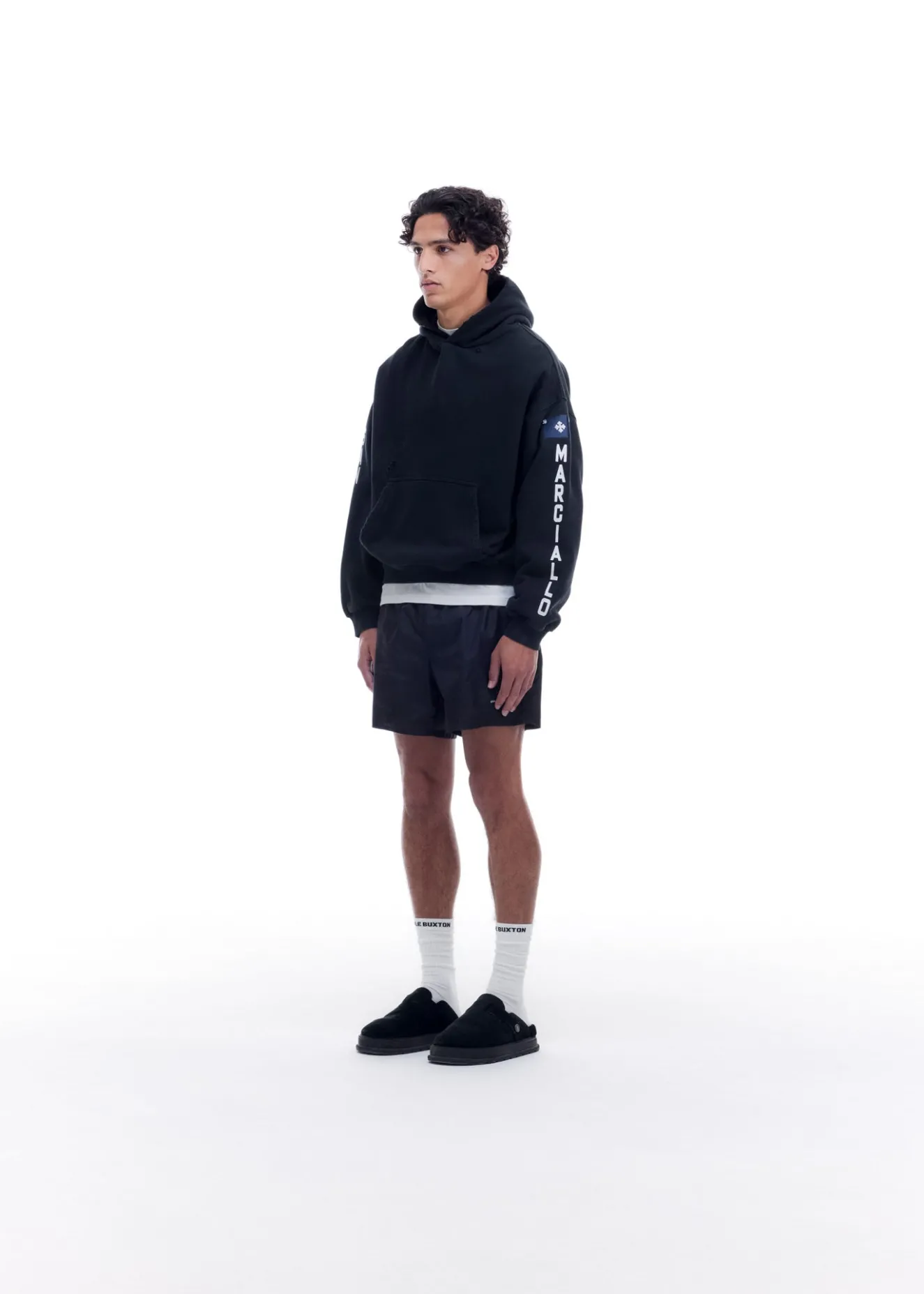 Discount SM DISTRESSED HOODIE Hoodies