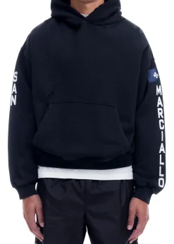 Discount SM DISTRESSED HOODIE Hoodies