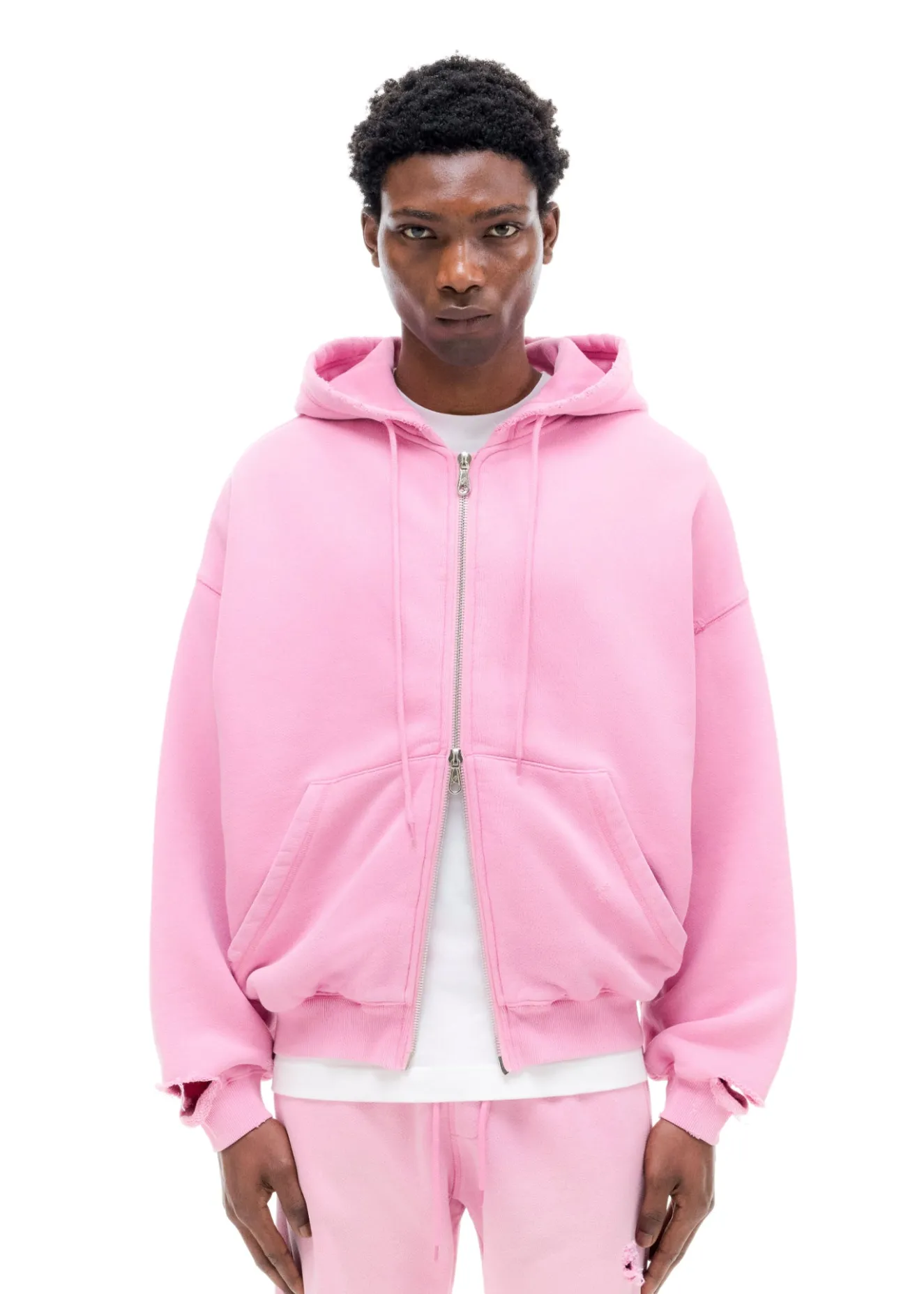Online SUN FADE POCKET ZIPPED HOODIE Hoodies
