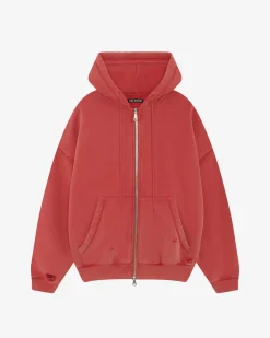 Clearance SUN FADE POCKET ZIPPED HOODIE Hoodies