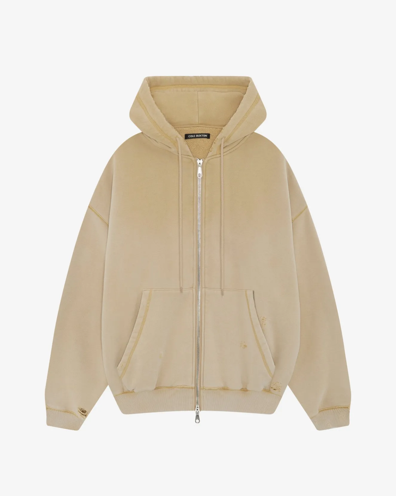 Clearance SUN FADE POCKET ZIPPED HOODIE Hoodies