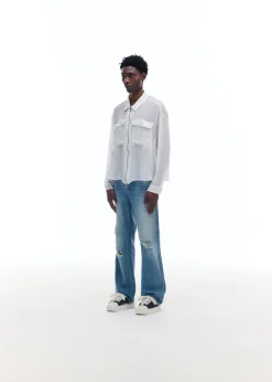 Hot VISCOSE ZIPPED SHIRT Shirts