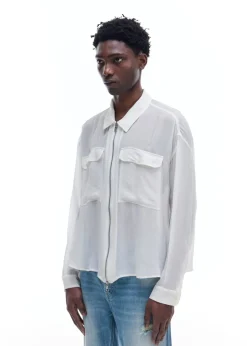 Hot VISCOSE ZIPPED SHIRT Shirts
