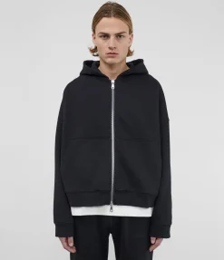 Online WARM UP CROPPED ZIPPED HOODIE Hoodies