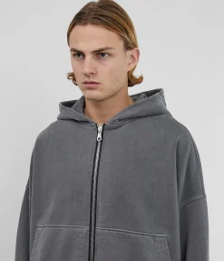 Clearance WARM UP CROPPED ZIPPED HOODIE Hoodies