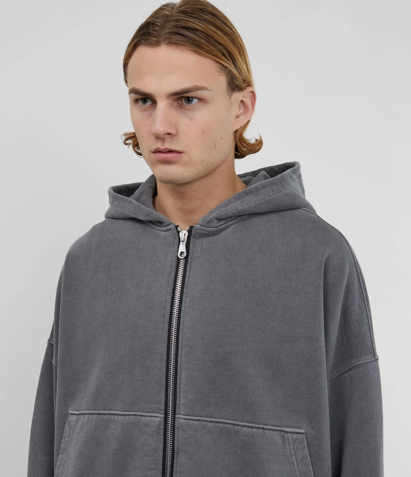Clearance WARM UP CROPPED ZIPPED HOODIE Hoodies