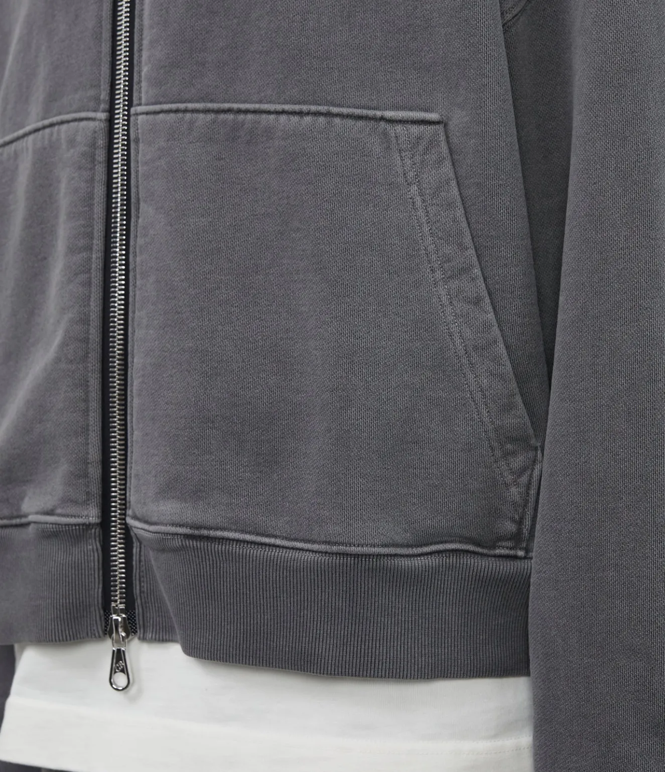 Clearance WARM UP CROPPED ZIPPED HOODIE Hoodies